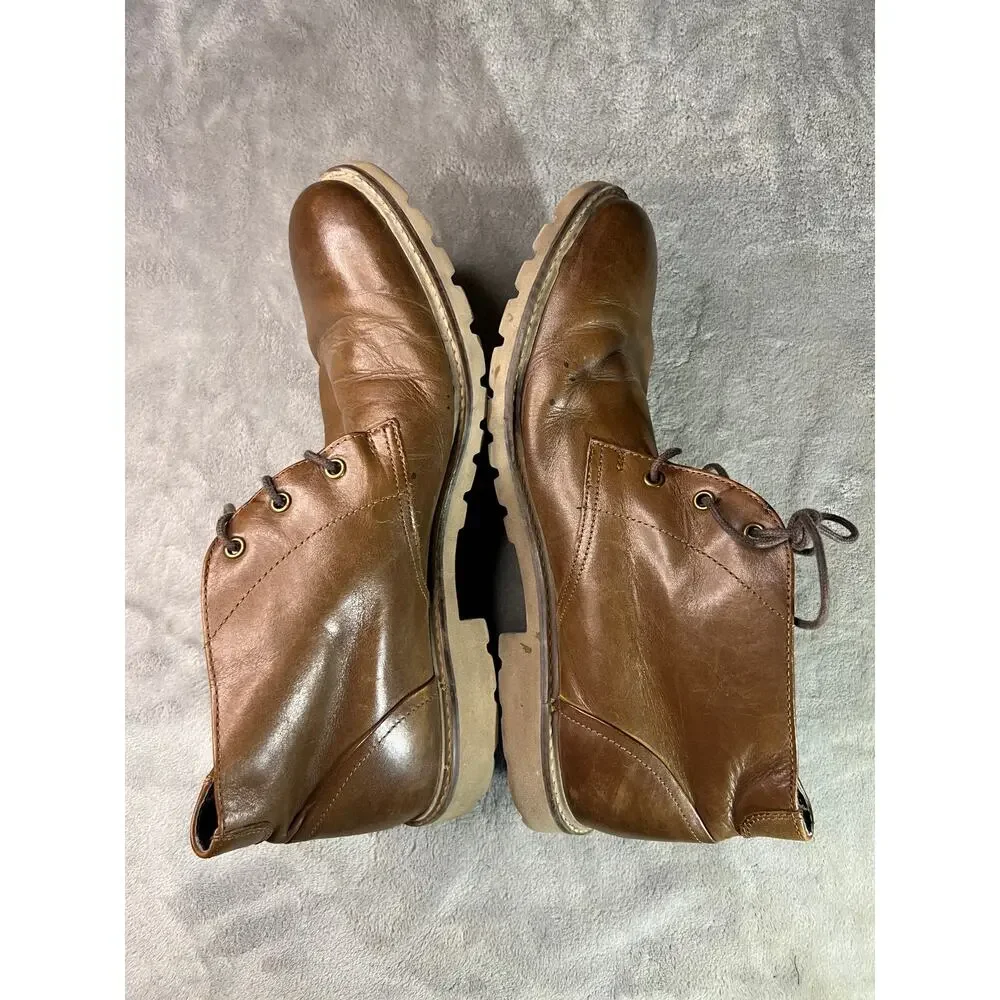 Rockport brown Sharp & Ready Chukka boots mens 11.5